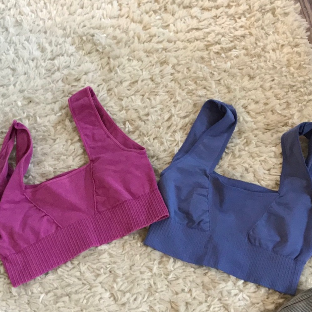 FP Movement by Free People Pink and Blue Sports Bras